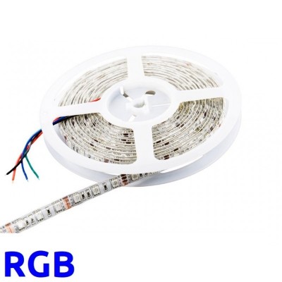 Ταινία LED 14.4W 24V 60LED/m IP54 RGB Αδιάβροχη 30-34241901 Ταινία LED 14.4W 24V 60LED/m IP54 RGB Αδιάβροχη 30-34241901